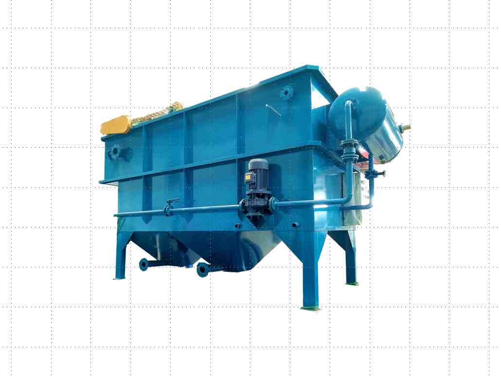 600噸廢水處理采用怎么樣的氣浮機(jī)？-樂中環(huán)保